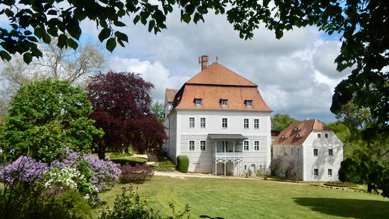 Das Barockschloss Gröditz wird auch "Weiße Perle" genannt. © Foto: Jörg Ludewig